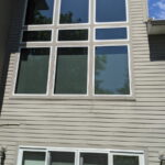 Power washing vinyl siding and window cleaning two story - Class Act Glass Best Window Cleaning Services in Mankato and Southern Minnesota